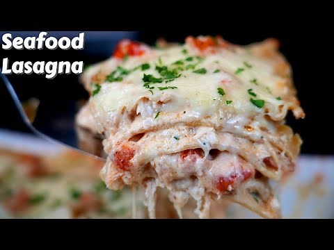 This Seafood Lasagna Deserves To Be On Your Dinner Table