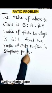 How to solve Ratio Problem that students struggle with #maths #viralmaths #mathreels #onlinemaths #learnmath #algebra #mathstudents | Online Maths Expo