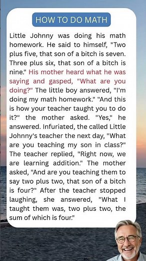 "Hilarious “Little Johnny Math Homework” Joke" #yourdailydose #yourdailyjoke #dailyjokes #usahumor
