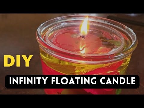How to make an infinity floating candle | PROJECT with conclusion