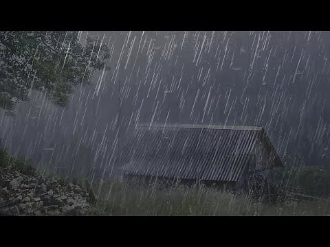 ⚡ Sonido de Lluvia y Truenos ⚡ 24 Horas - Tormenta Fuerte - Relax Lluvia y Truenos - Rain Storm