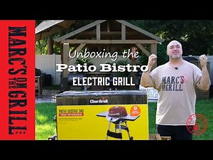 Unboxing Patio Bistro Electric Grill from CharBroil