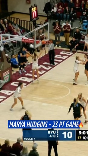 MARYA WENT OFF🙌 Watch the full game highlight through the link in our bio | BYU Women's Basketball