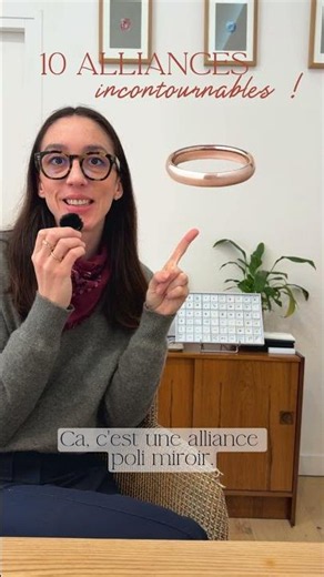 Les finitions d'alliances en or pour femme