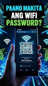 Paano Makita ang Wifi Password gamit ang QR Code Scanner?