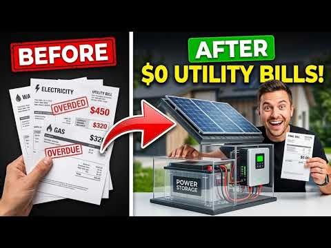 Epic Off Grid Solar System Cuts All Utility Bills Prepper SHTF Grid Down Power