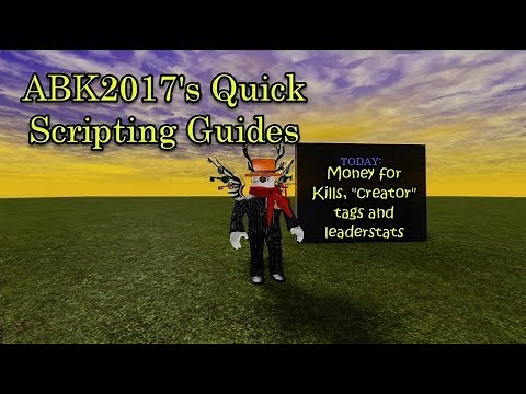 Roblox Scripting Guide: Leaderstats, creator tag and Enemy/NPCs