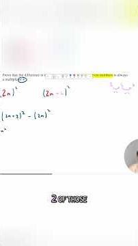 GCSE Maths June 2025 Paper 1 Proof #gcse2026 #gcsemaths #study #gcse #shorts