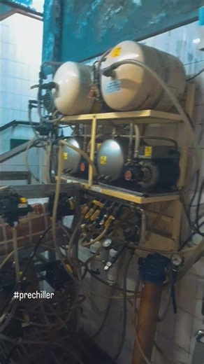 Pre Chiller For Coke machine Compressor Change #refrigeration #prechiller