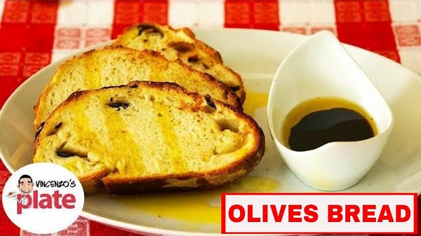 MEDITERRANEAN OLIVES BREAD RECIPE - How to Make Bread at Home