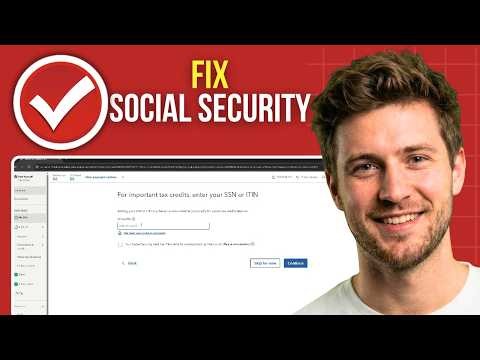 How to Fix a Social Security Number Mismatch E File Reject on TurboTax