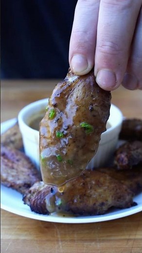 How to make smoked wings with thanksgiving gravy