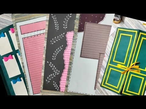 Aesthetic project sheet designs #trending #video 