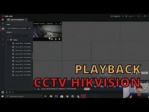 Cara Playback DVR Hikvision lewat PC, LAPTOP, KOMPUTER Mudah