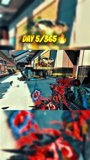 DAY 5/365 💀 CODM Sniper Challenge Begins 🔥 #shorts