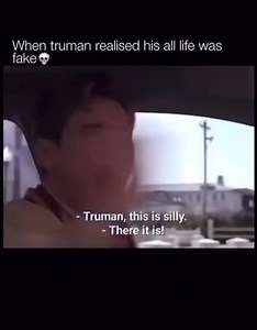 This pretty much sums up reality. #jimcarrey #TrumanShow #movie #actor #reality #time #simulation | Jason Borelli