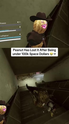 Peanut Has Lost It After Being under 100k Space Dollars 😭💀 #theburntpeanut #theburntpeanutclips #burntpeanut #arcraiders #fyp
