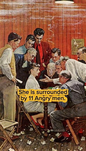 Norman Rockwell standing up for people at the time | Painted in 1959
