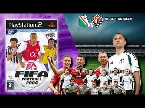 FIFA Soccer 2004 - EC Vit vs Legia - Gameplay (PS2)