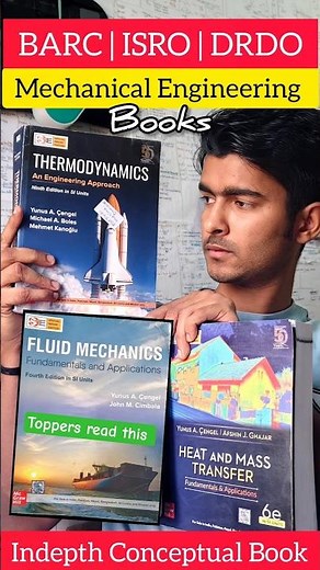 💥 Top Books for BARC / ISRO / DRDO (ME Mechanical) #shorts #bestbooks