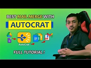 Tutorial Lengkap Mail Merge AutoCrat Google Form ke Google Sheets, Docs & Slides (Mudah & Praktis)