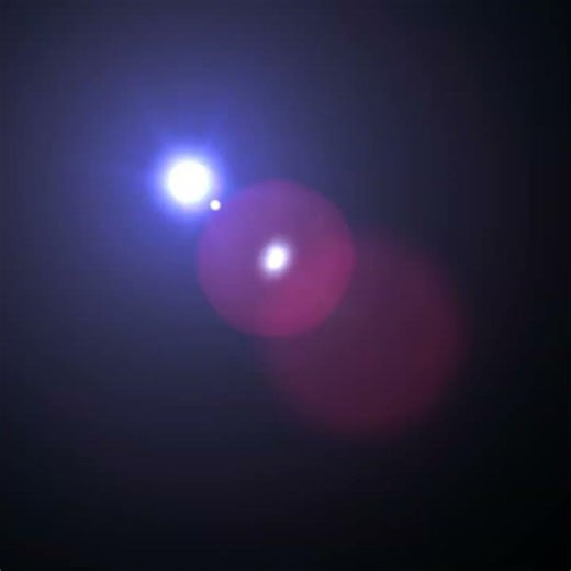 Cinematic Blue Lens Flare Overlay | Optical Flare | Free To Use & No Copyright