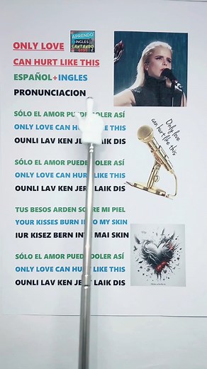 💔 “Only Love Can Hurt Like This” - Pronunciación y Letra | Bilingüe ESPAÑOL INGLES 4. 🎤 Canta en Inglés: “Only Love Can Hurt Like This” | Pronunciación Fácil | ESPAÑOL INGLES 5. 🌟 “Sólo el Amor Puede Doler Así/Only Love Can Hurt Like This” - Tutorial de PronunciaciónHashtags sugeridos:#OnlyLoveCanHurtLikeThis#PronunciacionIngles#AprendeInglesConMusica#MusicaBilingue#TraduccionCanciones#InglesEspanol#CantaEnIngles#TutorialPronunciacion#MusicaInternacional#AmorYDesamor | Aprendo Ingles Cantando