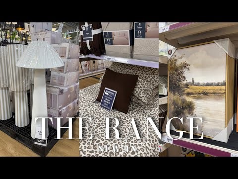 New in THE RANGE | NEW HOME DECOR, BEDING & More