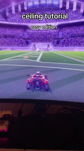 Ceiling Shot Tutorial in Rocket League