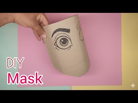 DIY Cardboard Base for ANY Mask or Costume Prop