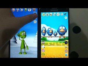 Talking Birds On a Wire VS Talking Alan Alien echo