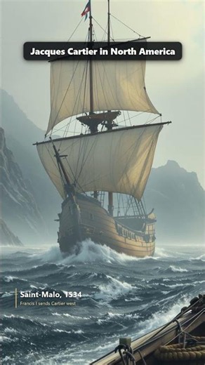 He sailed west for Asia — and instead named Canada (1534–1542) ⚜️