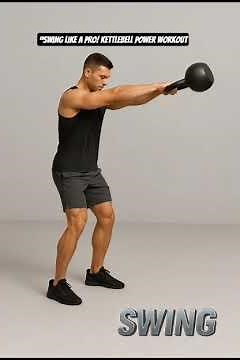 Master the Kettlebell Swing 💥 Explosive Power & Perfect Form!
