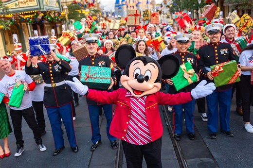Mickey Mouse Delivers Toy Drive Gifts All Over The World