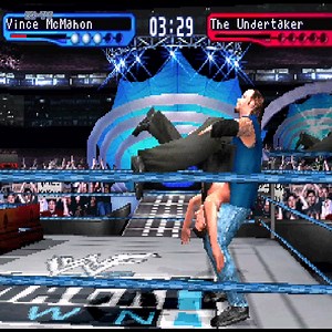 WWF Smack Down 2: Know Your Role (PS1) Casket Match: Vince Mcmahon Vs The Understaker #videogames #retrogames #playstation #wrestling #classic #wwe #nostalgia #throwback #gaming | Retro-Entertainment TV