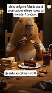 🤣 comendo igual uma capivara raivosa. Marque suas amigas #AlimentaçãoSaudável #ComidaDeVerdade #VidaSaudável #NutriçãoInteligente #CulináriaFácil #ReceitasPráticas #SaúdeNaMesa #ComerBem #HábitoSaudável #NutriçãoÉTudo #ReeducaçãoAlimentar #AlimentosNaturais #CozinhaAfetiva #BemEstar #SaúdeEmPrimeiroLugar #ReceitasSimples #ComidaCaseira #AlimentaçãoConsciente #ComidaColorida #SaúdeÉPrioridade | Reeducação Alimentar