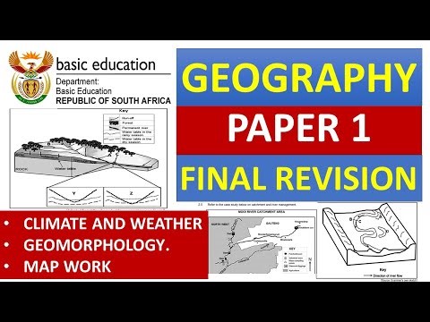 CLIMATE & WEATHER, MAP WORK, TROPICAL & MID CYCLONES GRADE 12 GEOGRAPHY FINAL PREP THUNDEREDUC