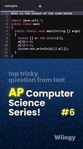 Java Basics: AP Question Explained in 60 Seconds! 🚀 #apcs #java #computerscience