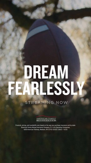168K views · 208 reactions | Catch our new series, “Dream Fearlessly.” Enduring legacies. Shared hopes. Fearless dreams. A powerful story to inspire us all. Now streaming. | American Family Insurance | Facebook