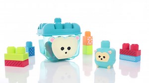 Mega Bloks First Builders Build 'n Giggle Discoveries Hedgehog Building Set