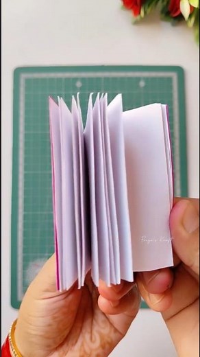 DIY Mini notebook📓 #diycrafts #shorts #priyazkraft #diy