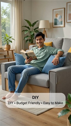 Can You Make a Sofa Out of Cardboard? 📦🛋️ DIY Easy Sofa Build!