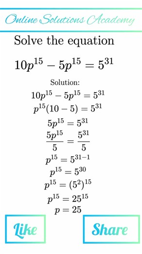 Can You Find the Value of p? 🤯 Only 1% Get It Right!