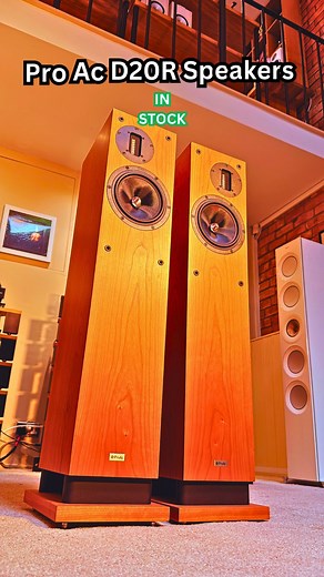 ProAc D20R replaces the multi award winning ProAc D18, with a similar footprint but improvements in all areas, making it an amazing value speaker in ProAc's Response range. Improvements include the addition of a ribbon tweeter (as featured in the D30R, D40R and K6) with better bass/midrange driver, cabinet bass loading at the base (like the D30R and D40R) and an updated crossover network. 👌🔈 https://shorturl.at/JB7OB | Audio Affair