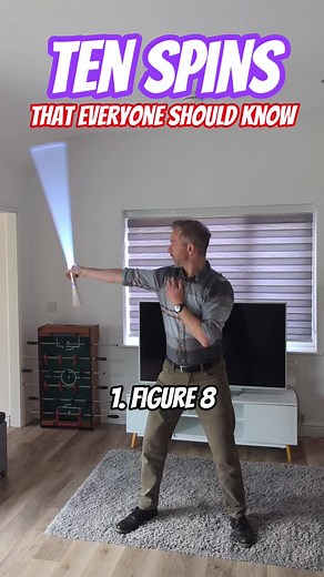 Lightsaber Spins: 10 Essential Tricks from Figure 8 to Helicopter