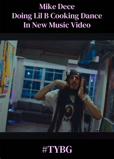Mike Dece Doing Lil B Cooking Dance In New Music Video! #TYBG #MikeDece #Proper #Based #Swag