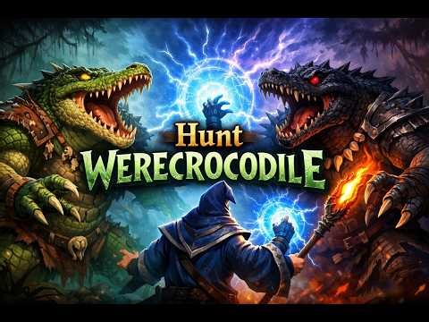 HUNT WERECROCODILE