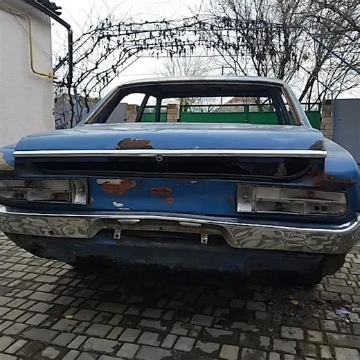 large trunk #restomod #Ford #mustang
