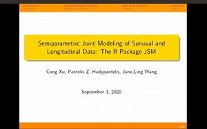 南方科技大学徐匆助理教授：生存数据和纵向数据的参数联合建模-R软件包JSM