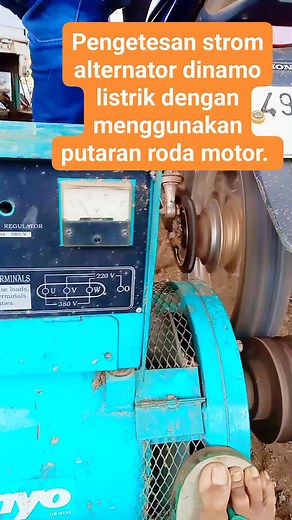 Cara mudah tes kelistrikan alternator dinamo listrik #tutorial #teststrom #kontenviral #trending | Mekanik Panggilan